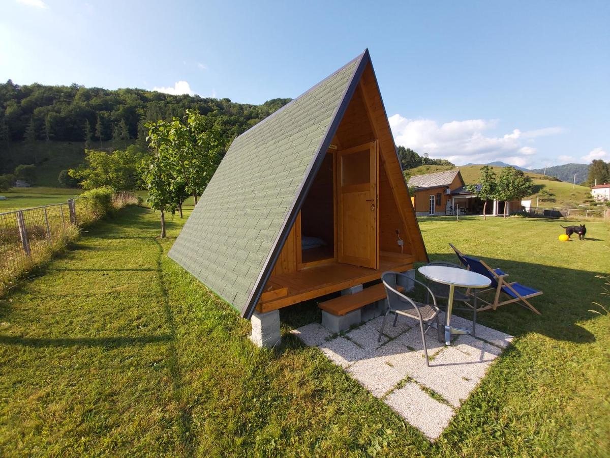 Hotel Glamping Hiske Petrin à Tolmin Extérieur photo